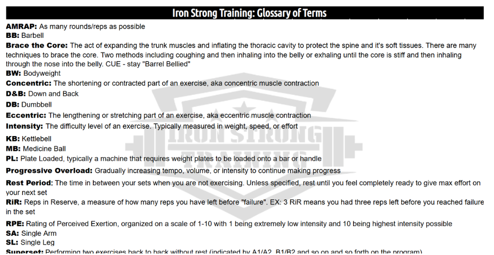 Iron Strong Base